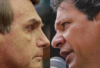 VEJA VÍDEO: Com discurso enfatizando democracia Fernando Haddad e Jair Bolsonaro concedem entrevista ao Jornal Nacional