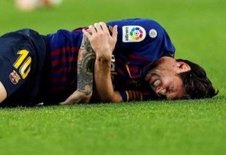 ​Messi sofre fratura e desfalca o Barcelona por pelo menos três semanas