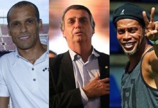 Ronaldinho Gaúcho e Rivaldo podem ser punidos pelo Barcelona por apoio a Bolsonaro