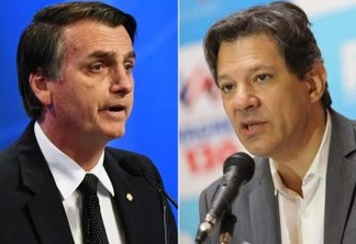 PESQUISA DATAFOLHA: Bolsonaro tem 56% e Haddad 44% das intenções de votos; diferença cai 6 pontos