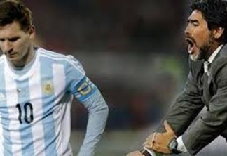 Maradona ataca Messi: 'é inútil tentar transformar em líder'