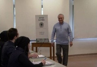 Após votar, Temer diz ter confiança nas urnas eletrônicas e convicção de que eleição será tranquila