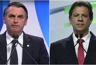 Bolsonaro e Haddad fazem campanha no Rio