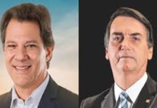 Levantamento DataPoder360: nos votos válidos, Bolsonaro tem 33% e Haddad vai a 27%