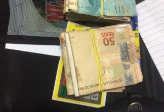 OPERAÇÃO VOTO SEGURO: Polícia Militar prende homem com R$ 11 mil em dinheiro e 'santinhos', em Patos