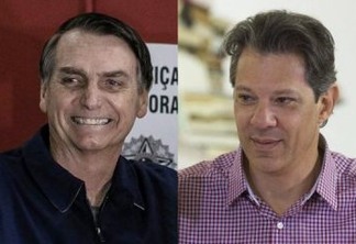 PESQUISA IBOPE 2º TURNO: Bolsonaro tem 59% dos votos válidos e Haddad, 41%