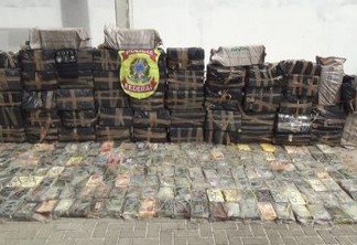 Polícia Federal apreende 5 toneladas e meia de cocaína no nordeste: VEJA VÍDEO