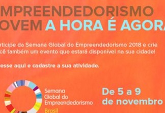 Paraíba tem mais de 100 atividades programadas para a Semana Global do Empreendedorismo