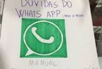 Jovem faz 'manual do WhatsApp' para avó da namorada saber mexer no primeiro celular