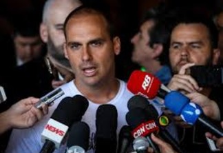 STF intima filho Eduardo Bolsonaro a se manifestar sobre denúncia da PGR