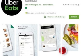 Uber Eats chega a João Pessoa para entrega de comida em casa