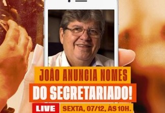 João Azevedo divulga nomes do novo secretariado na sexta feira: Polêmica Paraíba especula quem são os possíveis indicados