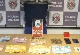 Fugitivo de presídio é recapturado com drogas e mais de R$ 8 mil em Mangabeira