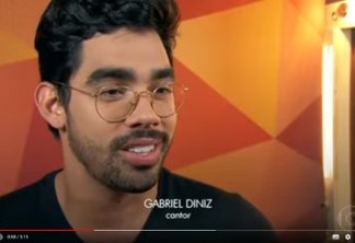 Gabriel Diniz fala sobre o sucesso “Jenifer’ no Fantástico: VEJA VÍDEO