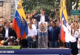 VEJA VÍDEO: Líder opositor da Venezuela se declara presidente interino e é reconhecido pelos EUA