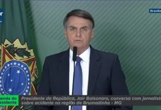 VEJA VÍDEO: Presidente Bolsonaro anuncia primeiras medidas para conter danos em Brumadinho