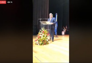 AO VIVO: Assista posse de João Azevedo como governador da Paraíba