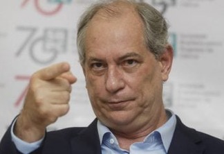 Ciro Gomes, presidential candidate for the Democratic Labor Party, points while speaking to scientists at the Brazilian Society for the Progress of Science, SBPC, in Sao Paulo, Brazil, Tuesday, Sept. 18, 2018. Brazil will hold general elections on Oct. 7. (AP Photo/Andre Penner)