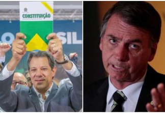 Pelo Twitter, Haddad dá invertida em Bolsonaro: 'se já se sentir seguro para um debate, estou disponível'