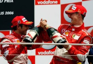 Massa diz que Schumi é o maior piloto da história e revela dica para decisão em 2008: "Aproveite"