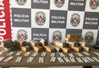 Polícia apreende drogas enterradas em mata no bairro de Cruz das Armas