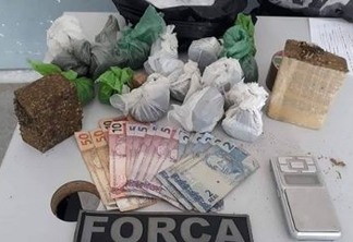 Mulher é presa suspeita de tráfico de drogas em Campina Grande