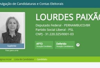 LARANJA: Candidata do PSL será ouvida pela Polícia Federal em Recife