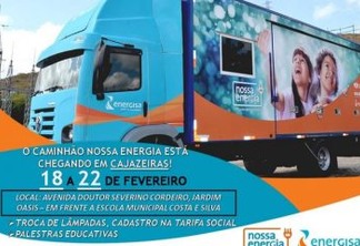 CARAVANA DA VISÃO: parceria da Prefeitura de Cajazeiras e Energisa promove atendimentos à crianças de escolas públicas