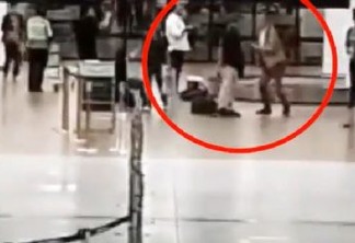 Diplomatas brasileiros trocam socos e tapas em aeroporto - VEJA VÍDEO