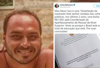 Professora repudia assédio moral promovido por Carlos Bolsonaro a mestrando da FURG