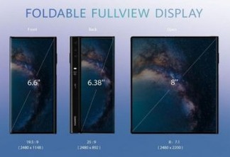 Huawei lança seu primeiro celular dobrável, o Mate X
