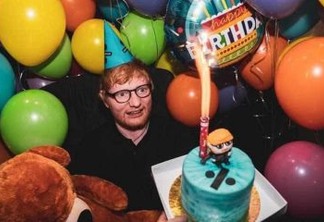 Ed Sheeran comemora aniversário em pizzaria de Porto Alegre