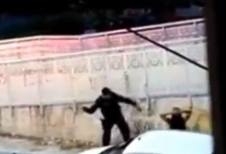 Policial agride mulher com chicotadas em Fortaleza: VEJA VÍDEO