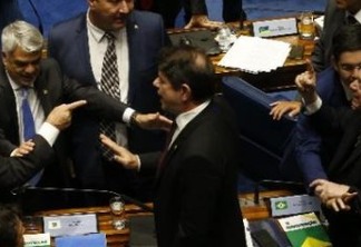 RINHA DE SENADORES: Renan Calheiros chamou Tasso para 'porrada', diz Randolfe Rodrigues - VEJA VÍDEO