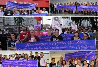 DIA DA MULHER: Bancárias da Paraíba protestaram contra a Reforma Da Previdência, inseridas no ato “Mulheres Vivas, Livres E Por Direitos!”