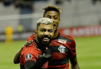 Parceria Gabigol-Bruno Henrique garante estreia com pé direito do Flamengo na Libertadores