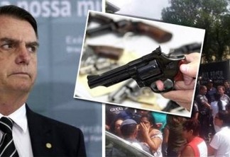Bolsonaro fala em flexibilizar porte de arma no dia em que dez pessoas morrem em atentado dentro de escola