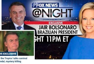 Na Fox News, Bolsonaro diz que 'a maioria dos imigrantes não tem boas intenções'