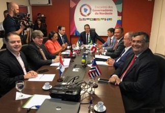 CONSÓRCIO NORDESTE: João Azevêdo participa hoje de reunião com governadores no Maranhão