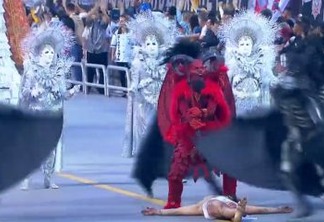 'JESUS VERSUS DIABO': coreógrafo da Gaviões diz que objetivo era 'chocar' e 'mexer com a fé' - VEJA VÍDEOS