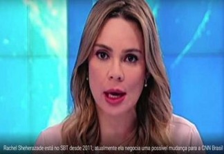 Rachel Sheherazade pode trocar SBT por CNN; rescisão prevê multa milionária