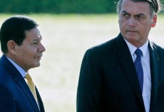 Bolsonaro e Mourão trocam farpas e elevam tensão no Planalto