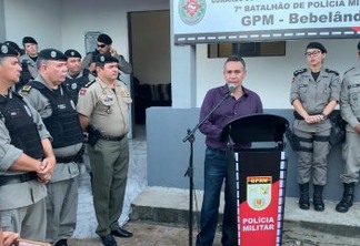 Parceria da Prefeitura de Santa Rita e PM-PB reabre posto policial em Bebelândia