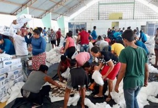Prefeitura de Alhandra realiza a tradicional entrega de peixes da Semana Santa para milhares de famílias - VEJA VÍDEO
