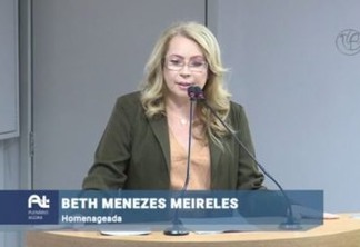 Jornalista Beth Menezes recebe título de cidadania paraibana: VEJA VÍDEO