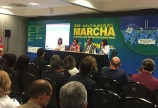 Prefeita Márcia Lucena e Secretário Flávio Tavares falam de Inovação e Agenda Habitacional e Urbana na Marcha dos Prefeitos em Brasília