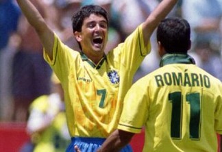 Comentarista diz que Romário ganhou Copa de 94 sozinho e irrita Bebeto