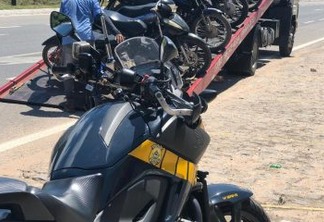 PRF apreende 60 motocicletas com irregularidades em João Pessoa e Cabedelo