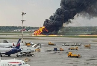 Caixas-pretas de avião que pegou fogo e matou 41 na Rússia são encontradas - VEJA VÍDEO