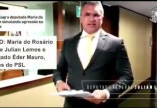 NINJA NA REDE: Julian Lemos cumpre promessa e protocola representação contra deputada Maria do Rosário após ‘entrevero’ na Câmara